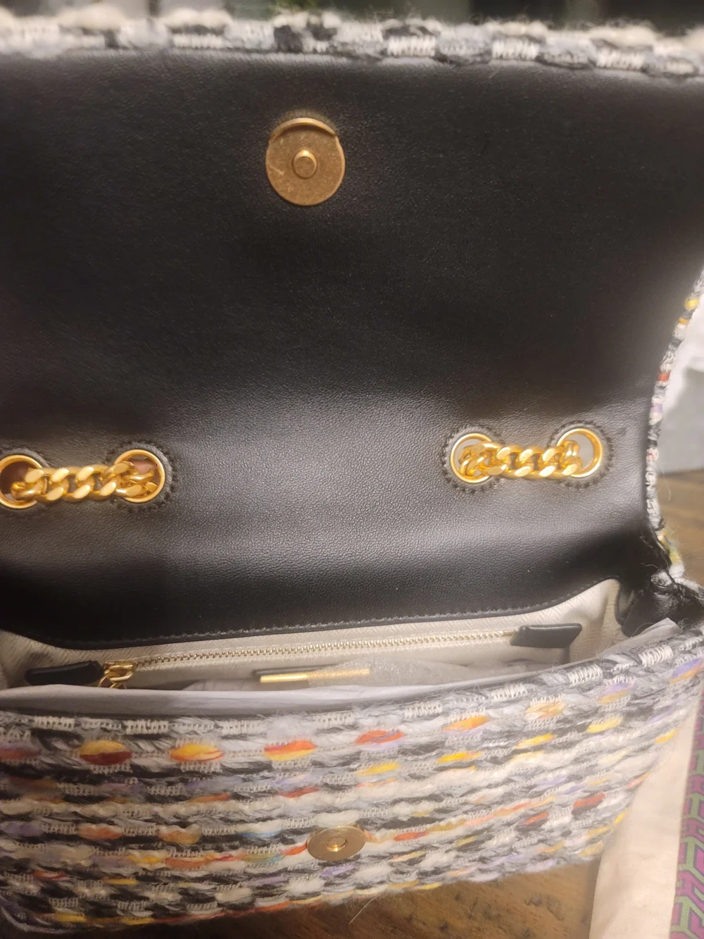 Tory Burch Kira Small Tweed Crossbody